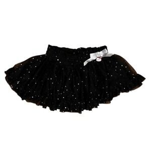 Gorgeous‎ Girls Hello Kitty Tutu Skirt with Silver Accents Dots sz 4